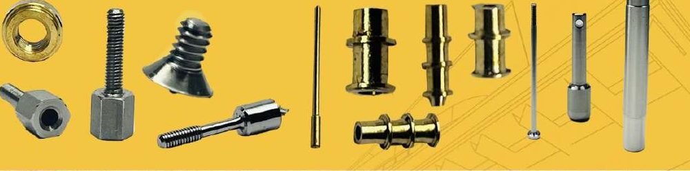 Small precision parts made on the Tsugami sliding head
